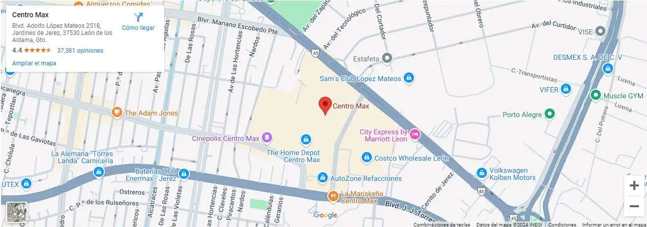 Google-Maps-Centro-Max